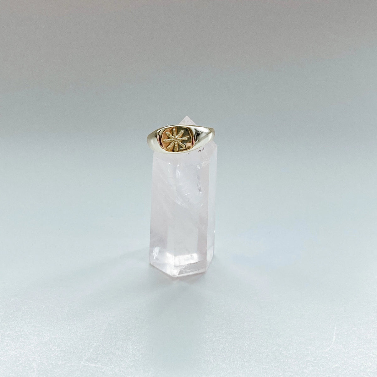 Golden Sun Ring - 925 Sterling Silver - Bohemian Guru