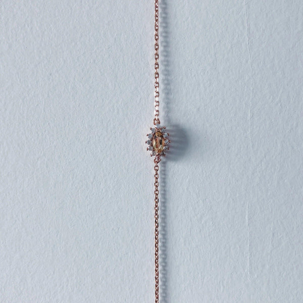 Citrine Gemstone Bracelet