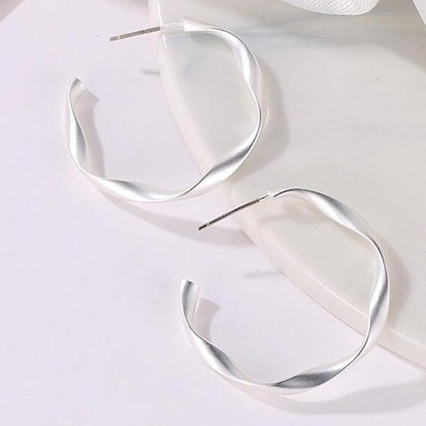 Twisted Spirit Hoop Earrings - Bohemian Guru