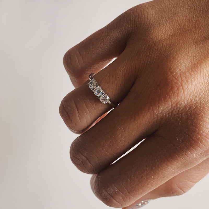 Women's 14K White Gold  Ring