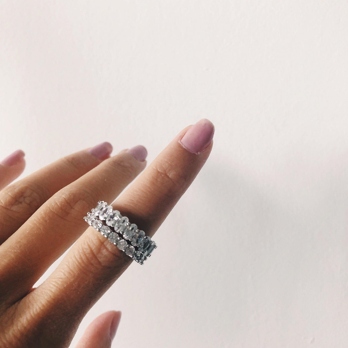 Stackable Ring In Silver