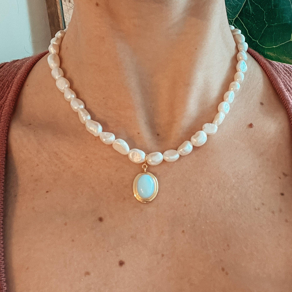 Delicate Freshwater Pearl Choker Necklace