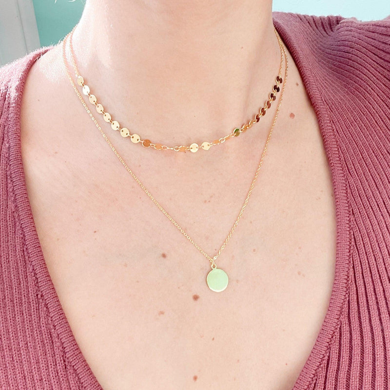 Tamed Drops Necklace - Stunning Gold Plated 925 Silver Necklace with Elegant Drop Charms