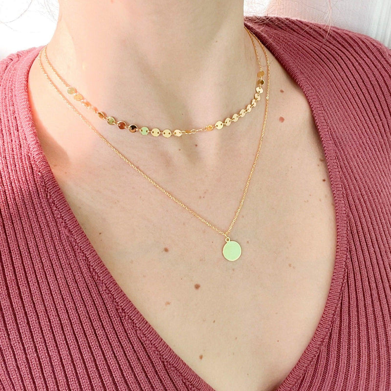 Tamed Drops Necklace - 925 Sterling Silver - Bohemian Guru