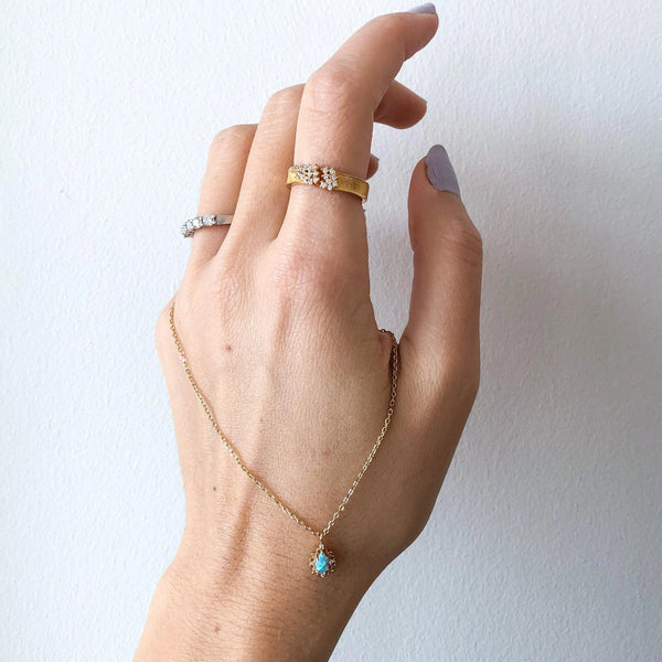 Dione Opal Necklace & Earrings