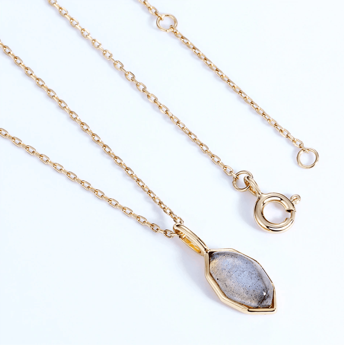 Elegant Labradorite Necklace