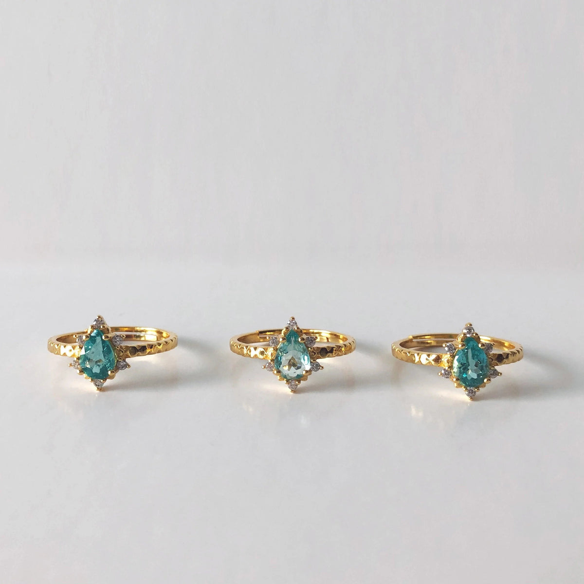 14K Gold Vermeil Apatite Jewelry