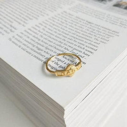 Dainty Babe Ring in 14K Gold Vermeil and 925 Sterling Silver
