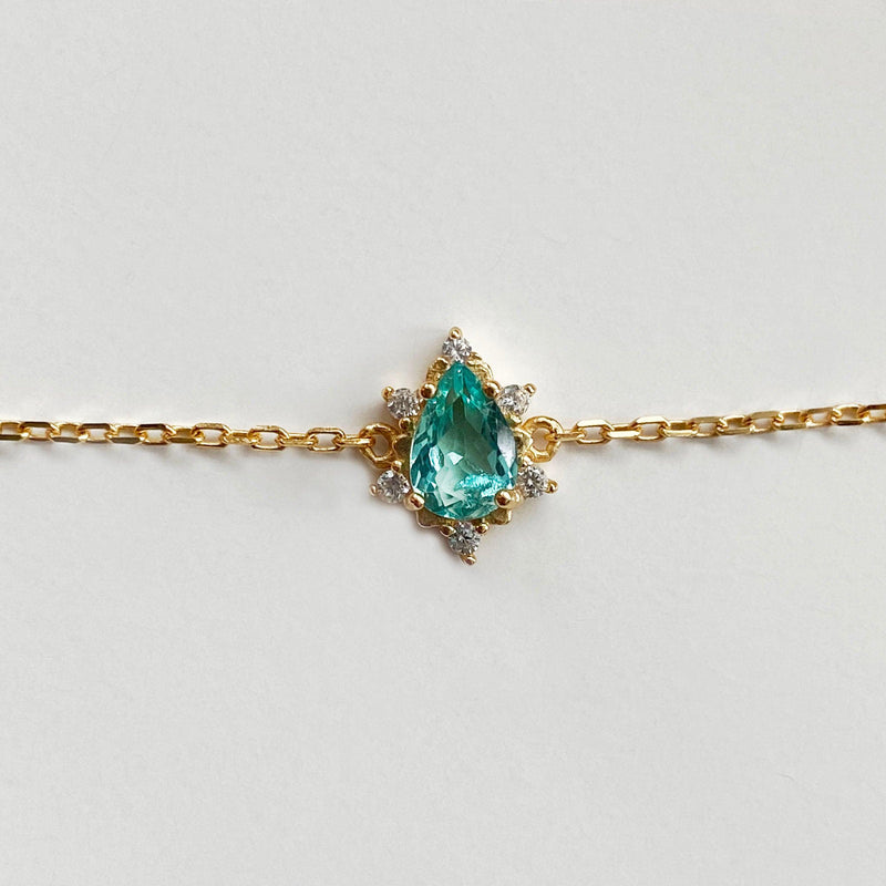 Blue Apatite Bracelet